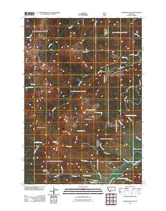 Ramshorn Peak 2011 topographic map thumbnail