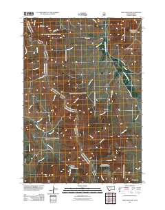 Tepee Mountain 2011 topographic map thumbnail