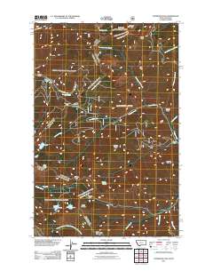 Thompson Pass 2011 topographic map thumbnail