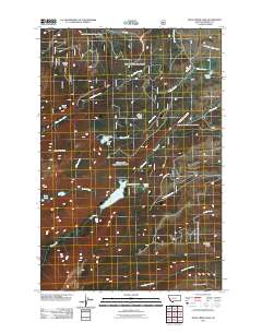 Rock Creek Lake 2011 topographic map thumbnail