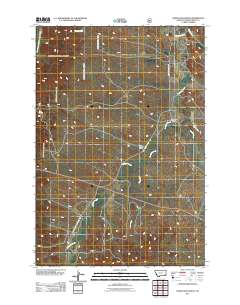 Samuelson Ranch 2011 topographic map thumbnail