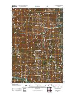 Sunset Peak 2011 topographic map thumbnail