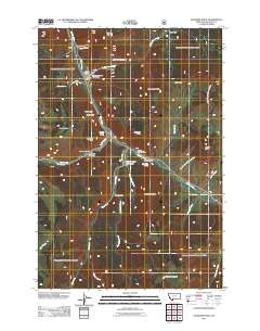 Sunshine Point 2011 topographic map thumbnail