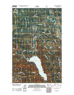 Tally Lake 2011 topographic map thumbnail
