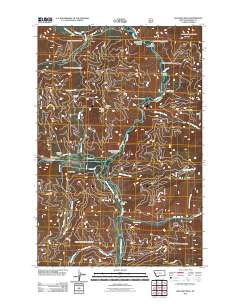 Williams Peak 2011 topographic map thumbnail