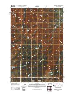 Sportsman Lake 2011 topographic map thumbnail