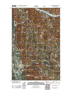 Swede Mountain 2011 topographic map thumbnail