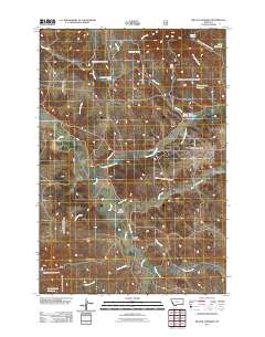 Willow Crossing 2011 topographic map thumbnail
