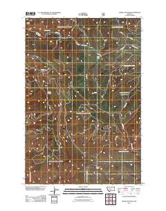 Sixmile Mountain 2011 topographic map thumbnail