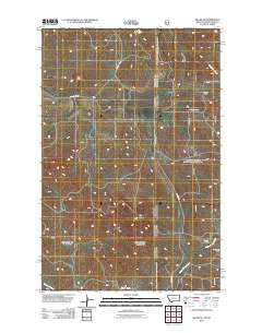 Skaar NE 2011 topographic map thumbnail