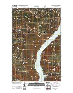 Webb Mountain 2011 topographic map thumbnail