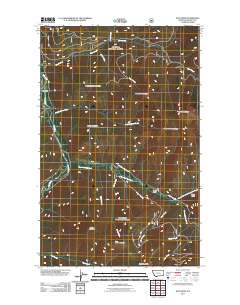 Sylvanite 2011 topographic map thumbnail