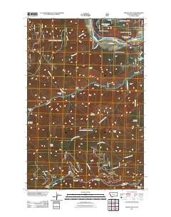 Wilson Gulch 2011 topographic map thumbnail
