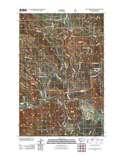 Sunflower Mountain 2011 topographic map thumbnail