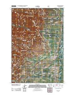 Victor 2011 topographic map thumbnail