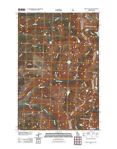 White Sand Lake 2011 topographic map thumbnail