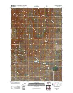 Wallrock 2011 topographic map thumbnail