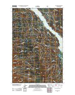 Yew Creek 2011 topographic map thumbnail