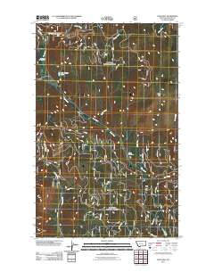 Gold Hill 2011 topographic map thumbnail