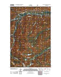 Red Meadow Lake 2011 topographic map thumbnail