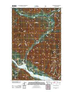 Smeads Bench 2011 topographic map thumbnail