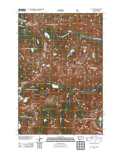 El Capitan 2011 topographic map thumbnail