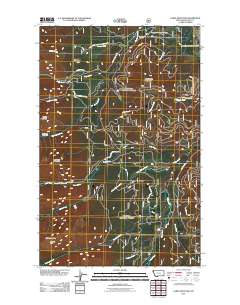 Cable Mountain 2011 topographic map thumbnail