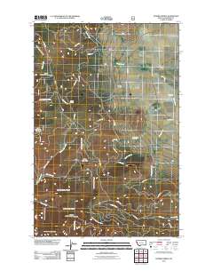Sunrise Spring 2011 topographic map thumbnail