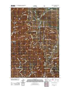 Whites City 2011 topographic map thumbnail
