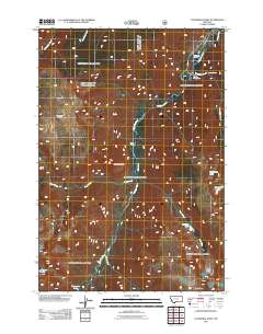 Cathedral Point 2011 topographic map thumbnail