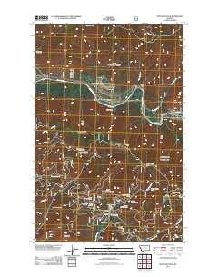 Keystone Peak 2011 topographic map thumbnail