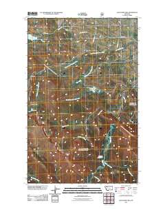 Half Dome Crag 2011 topographic map thumbnail