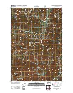 Lockhart Meadows 2011 topographic map thumbnail