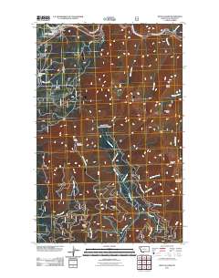 West Glacier 2011 topographic map thumbnail
