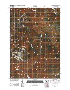 Ash Mountain 2011 topographic map thumbnail