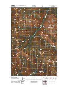 Crescent Cliff 2011 topographic map thumbnail