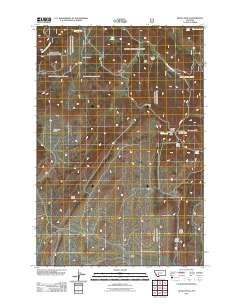 Devils Fence 2011 topographic map thumbnail