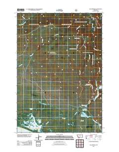 Elk Springs 2011 topographic map thumbnail