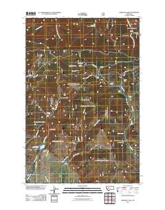 Esmeralda Hill 2011 topographic map thumbnail