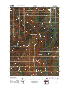 Specimen Creek 2011 topographic map thumbnail