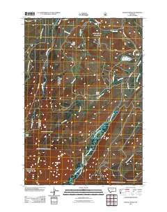 Mackay Ranch 2011 topographic map thumbnail