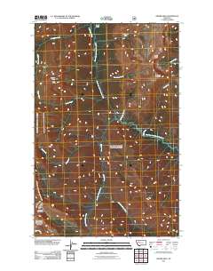 Prairie Reef 2011 topographic map thumbnail