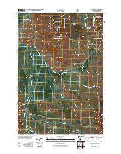 Butch Hill 2011 topographic map thumbnail