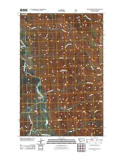 Pagoda Mountain 2011 topographic map thumbnail