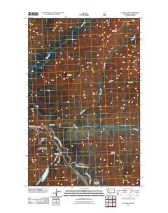 Stanton Lake 2011 topographic map thumbnail