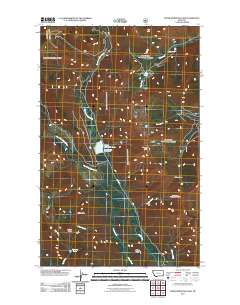 Upper Whitefish Lake 2011 topographic map thumbnail