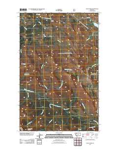Hyde Creek 2011 topographic map thumbnail
