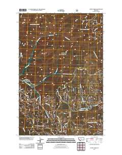 Lupine Creek 2011 topographic map thumbnail