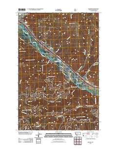 Bonner 2011 topographic map thumbnail