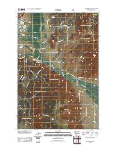 Boulder East 2011 topographic map thumbnail